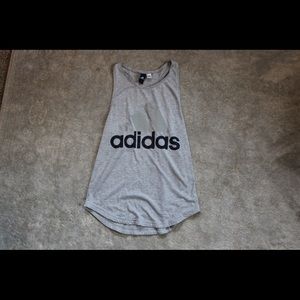 Adidas grey tank top